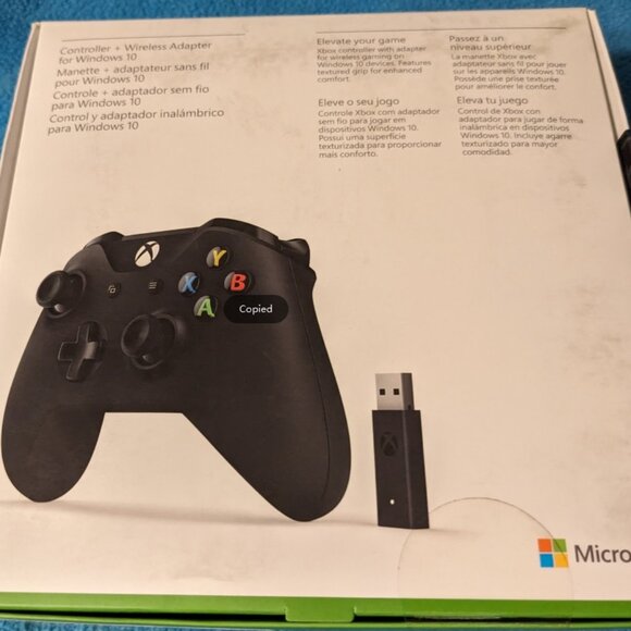Xbox Controller with Wireless Adapter for PC - Picture 2 of 7